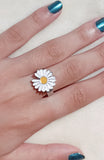 BTS Inspired Daisy Ring, Stainless Steel Ring, Daisy Jimin Fashion Style Ring, Statement Ring