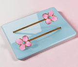 Flower Hair Clips – Inspired by When Life Gives You Tangerine