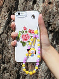 BTS BT21 Character Phone Charm: Beaded Lanyard Strap