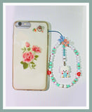 BTS BT21 Character Phone Charm: Beaded Lanyard Strap