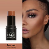 FOCALLURE Bronzer Highlighter Illuminator Cream Stick Waterproof