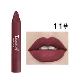 Waterproof Non Stick Velvet Matte Pencil Lipstick