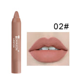 Waterproof Non Stick Velvet Matte Pencil Lipstick