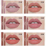 Waterproof Non Stick Velvet Matte Pencil Lipstick