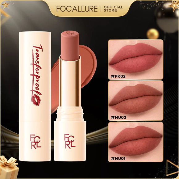 FOCALLURE Matte Lipstick, Lightweight, Waterproof, & Long-Lasting