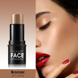 FOCALLURE Bronzer Highlighter Illuminator Cream Stick Waterproof