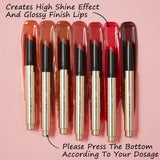 FOCALLURE Pearlescent Lip Moisturizing Long Lasting Shimmer Lipstick