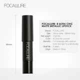 FOCALLURE Matte Waterproof Long Lasting Lipstick