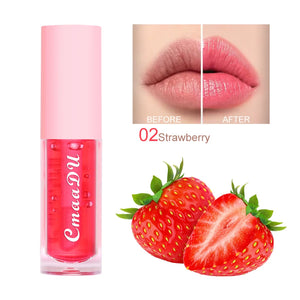 Fruit Oil Lip Gloss for Plumping and Moisturizing Lips
