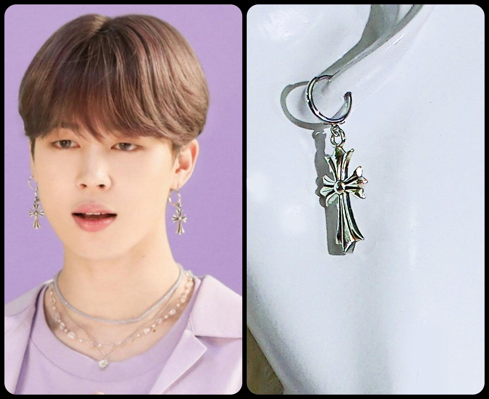Jimin Earrings Artist-Made Collection - Jewelry