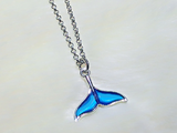 BTS Jungkook  Blue tail Necklace