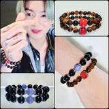 BTS Jungkook Inspired Onyx Sodalite Bracelet