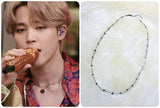 BTS Jimin Inspired Beaded Necklace, Army love BTS, Dynamite BTS Lover Necklace, Jimin Beaded Necklace