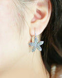 BT V Kim Taehyung Flower Earrings. Kim Taehyung Style Earrings.